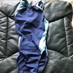 Speedo girls racing suit